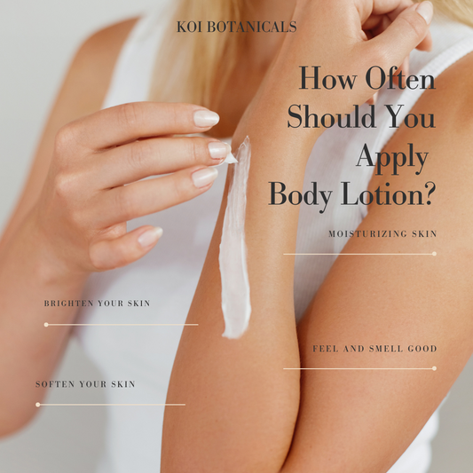 How Often Should You Apply Body Lotion?